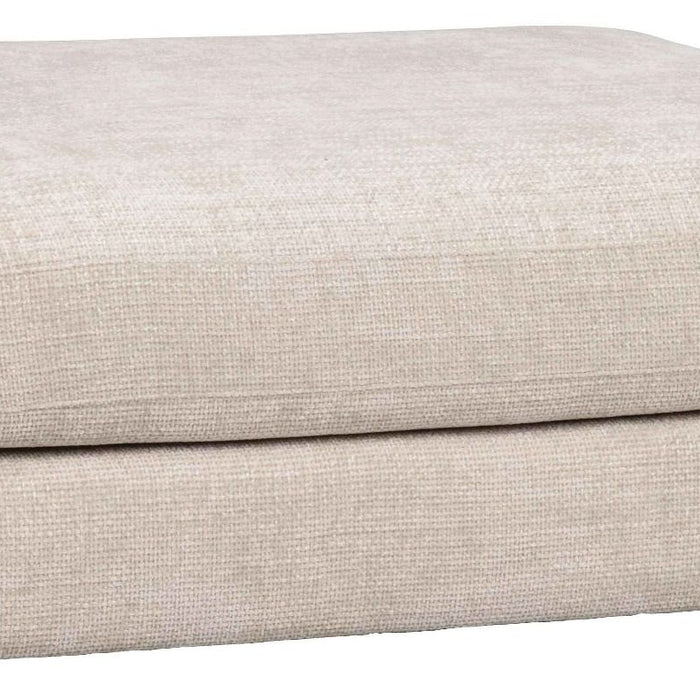 Rowico Home Duncan Hocker - Lichtgrijze Stof