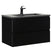 Badplaats Badkamermeubel Set Angela 80cm - Mat Zwart - Zwart