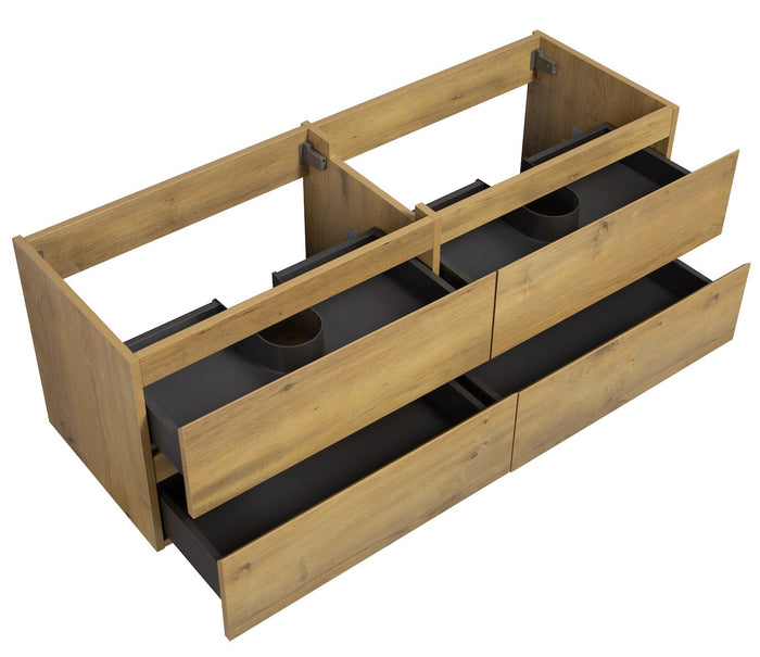 Badplaats Wastafelkast Angela 140 x 48 cm - Eiken