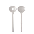 Saladebestek Bloom 2-delig - Pebble white