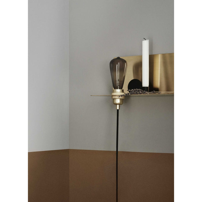 Frama 90° wandlamp roestvrijstaal