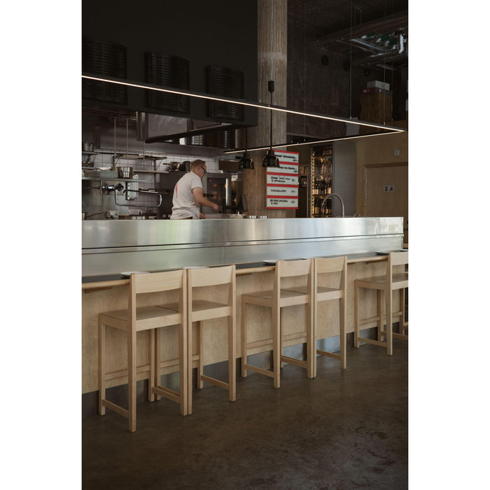 Frama 01 barkruk H65 warm bruin