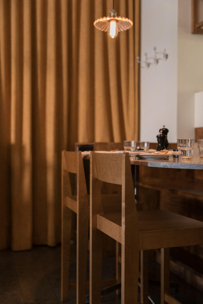 Frama 01 barkruk H76 donker bruin