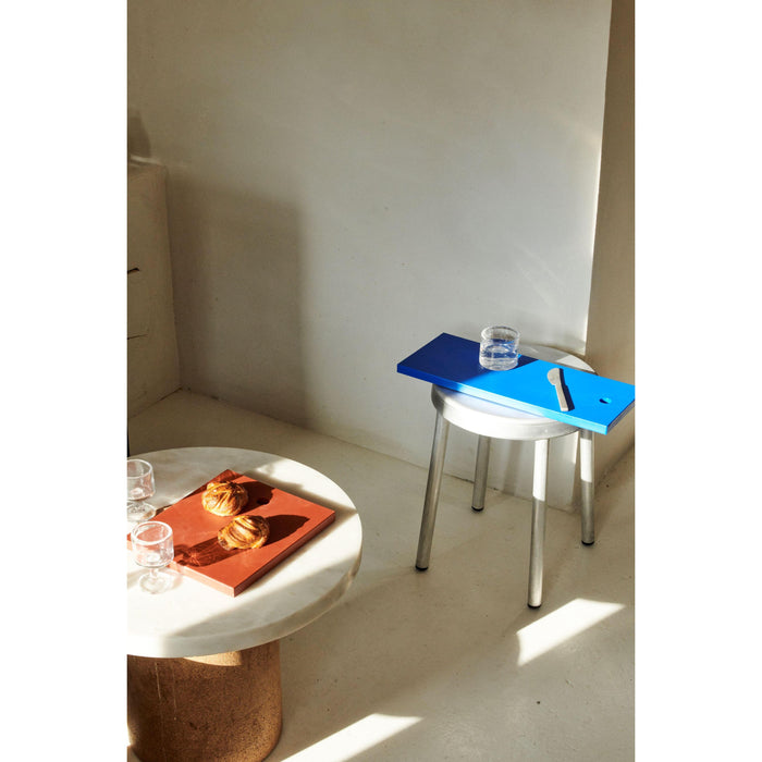 Frama Sintra bijzettafel Ø60 kurk|Ruivina marmer zwart