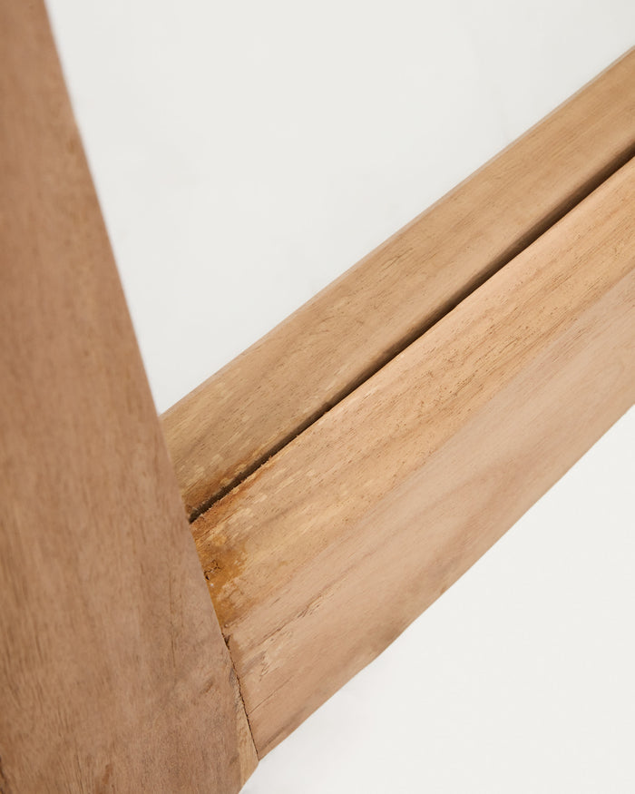 Kave Home - Houten Maden-spiegel met natuurlijke afwerking 80 x 180 cm