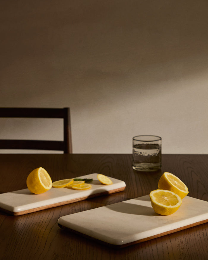 Kave Home - Kleine serveerplank Senna van acaciahout