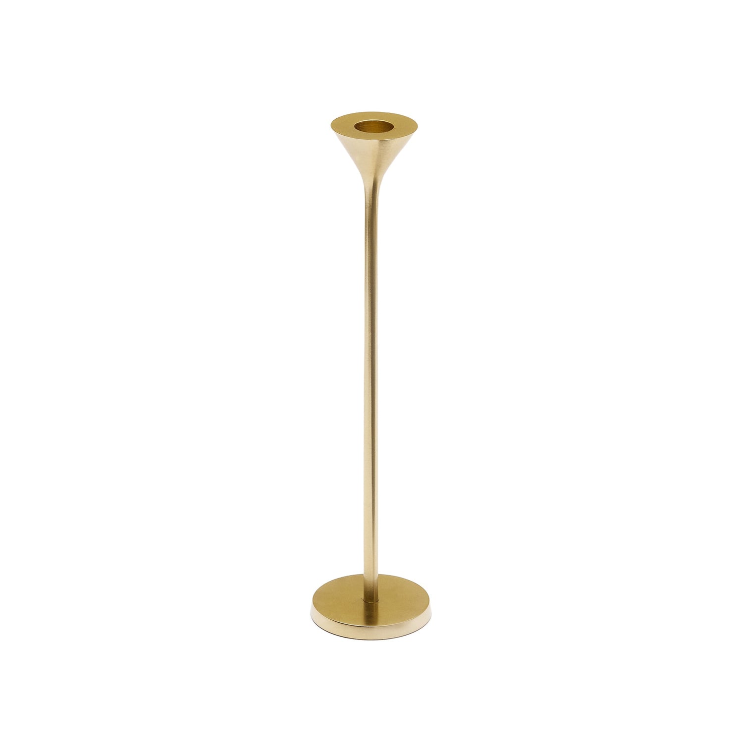 Kave Home - Grote Morgana-kandelaar van verguld metaal