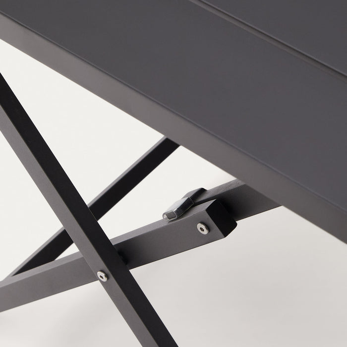 Kave Home - Torreta opvouwbare buitentafel van aluminium met