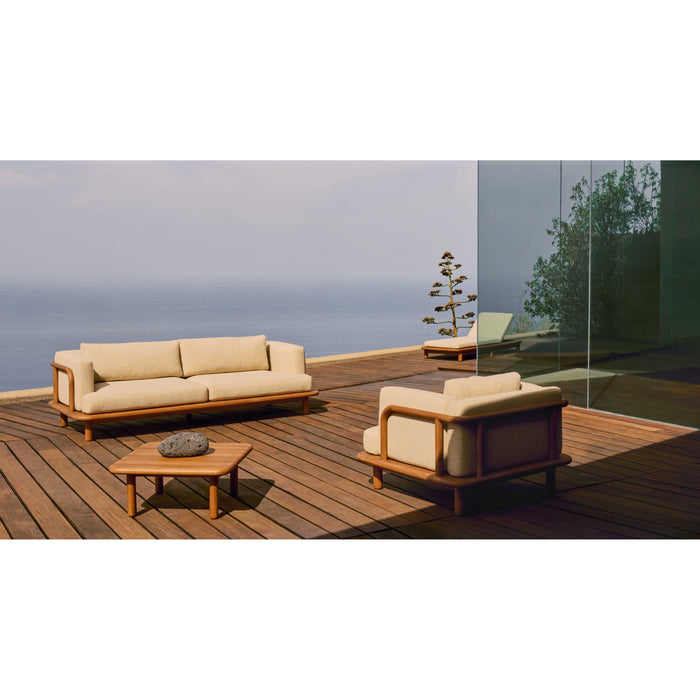 Kave Home - Koffietafel Turqueta van FSC 100% massief teakhout 70 x 70