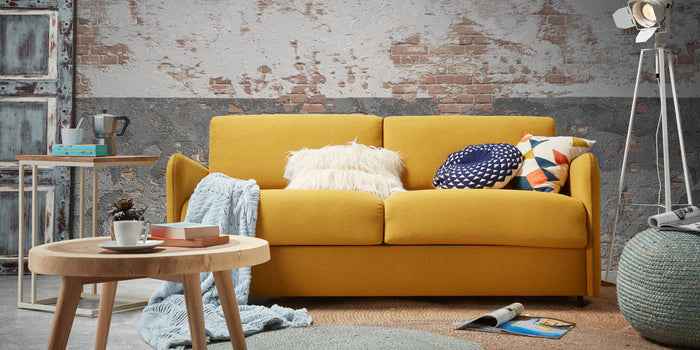 Kave Home - Wellcres massief regenboomhouten bijzettafeltje, Ø 65 cm