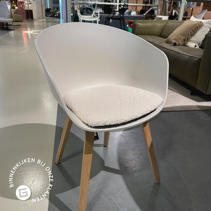 Nolon Fem Stoelkussen Bouclé Taupe