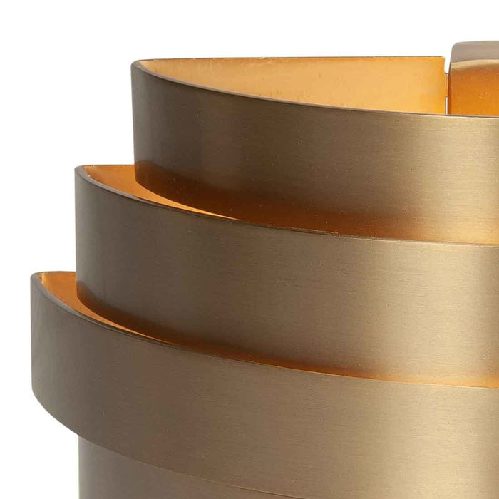 Highlight Wandlamp Scudo B 20 cm licht brons