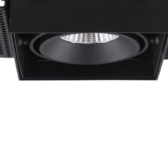 Artdelight Inbouwspot Trofa 1 lichts GU10 Trimless zwart