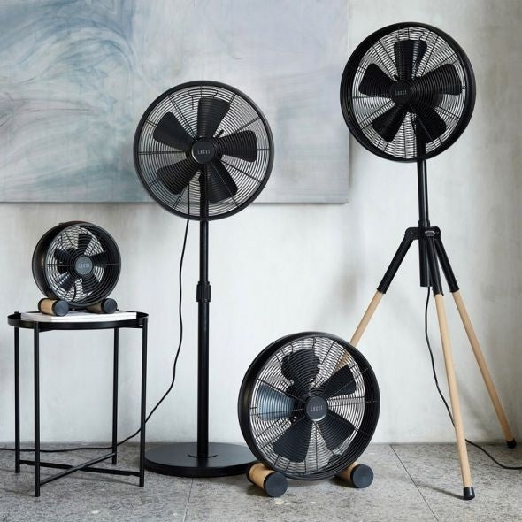 Lucci Air Ventilator BREEZE Zwart Ø 41cm 3 Standen 50Watt