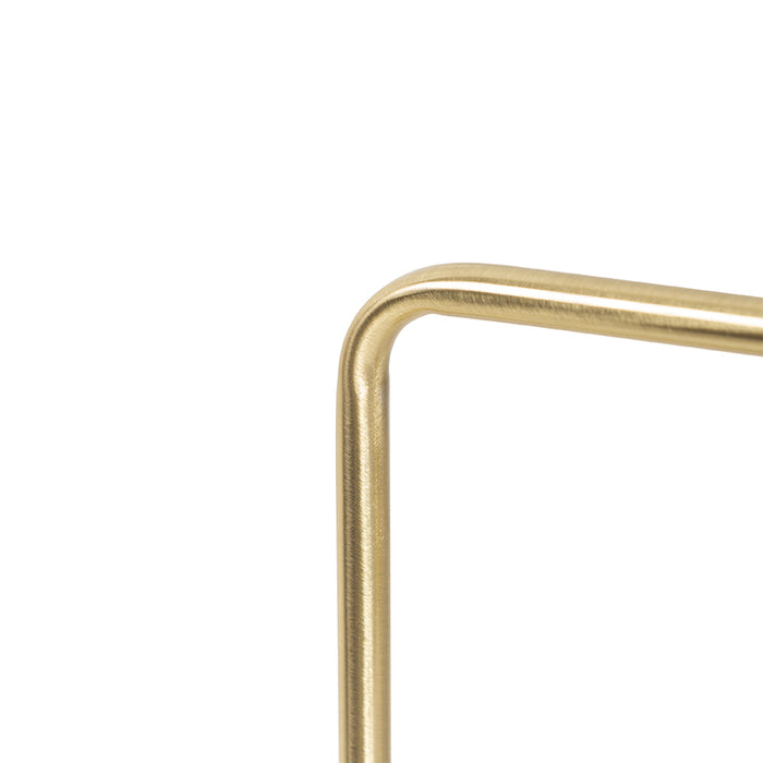 QAZQA Moderne tafellamp messing verstelbaar - Java