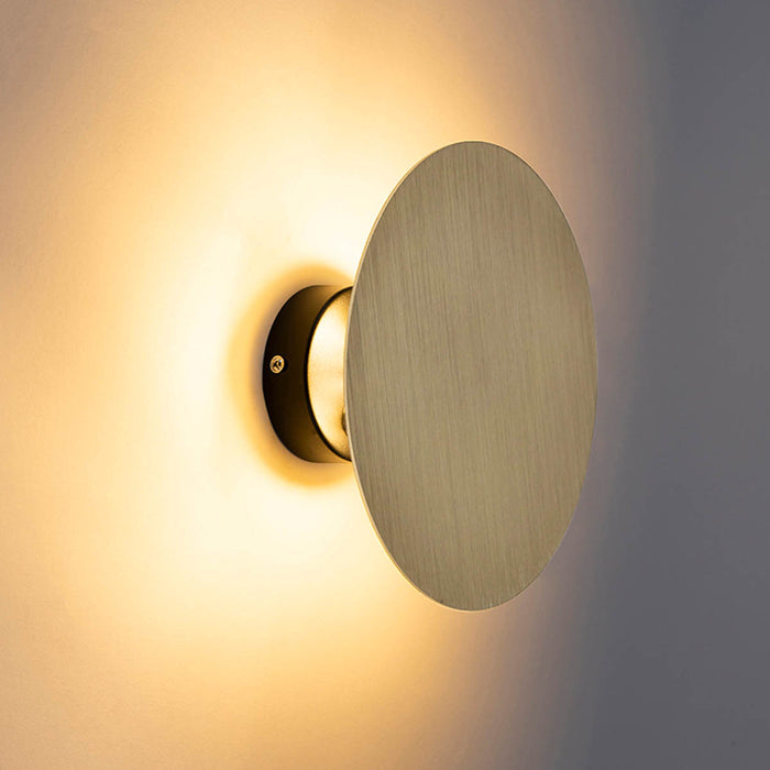QAZQA Design wandlamp goud kantelbaar - Pulley
