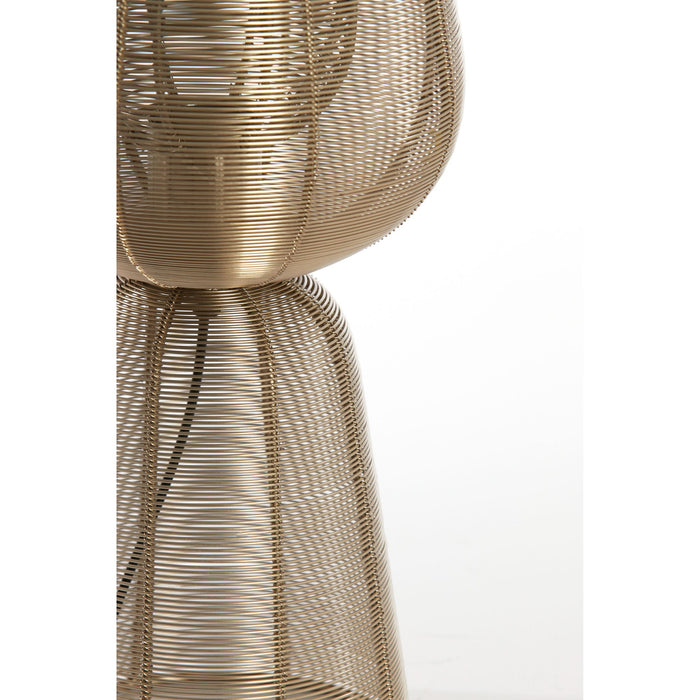 Light & Living Tafellamp Aboso - Goud - Ø18cm