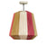 Mica Decorations Hanglamp Mascaro - 38x38x38 cm - Jute - Bruin