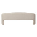 WOOOD Zone Bankje - Polyester - Beige - 58x160x55