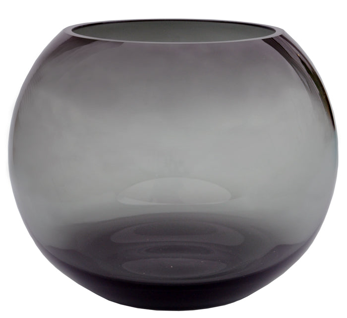 Vase The World Zambezi grey Ø25 x H20,5 cm