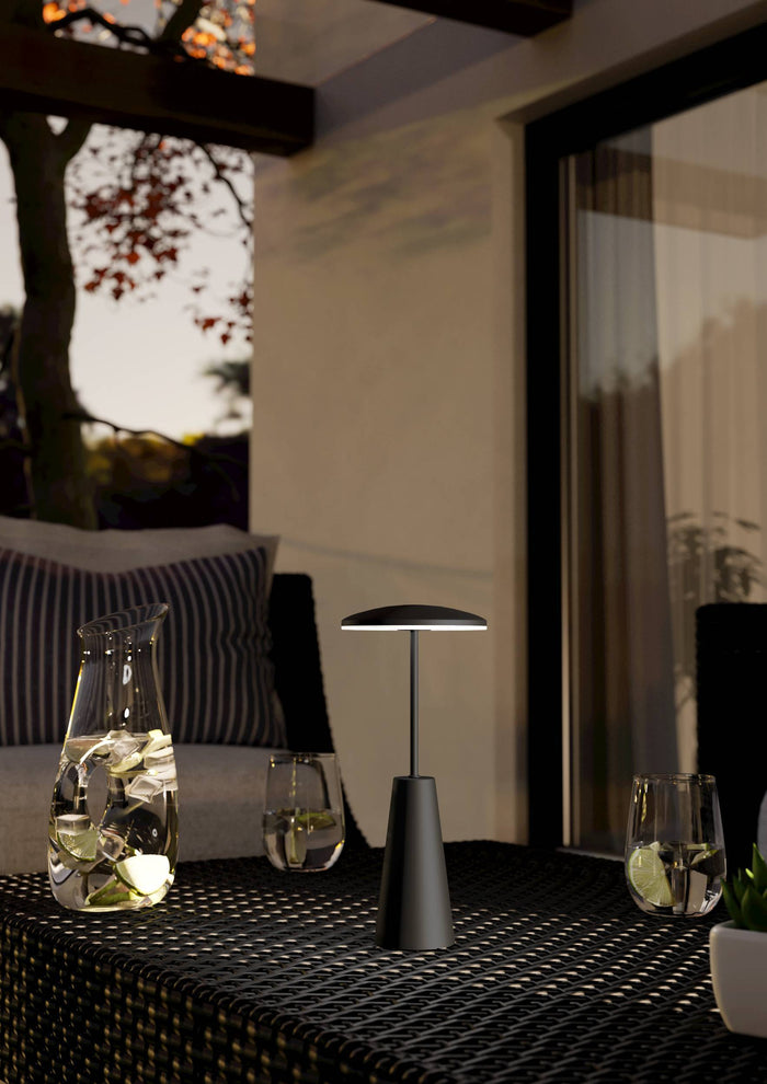 EGLO Piccola Tafellamp - 28 cm - Zwart