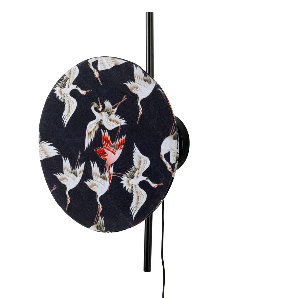 Puur Pamela wandlamp - zwart