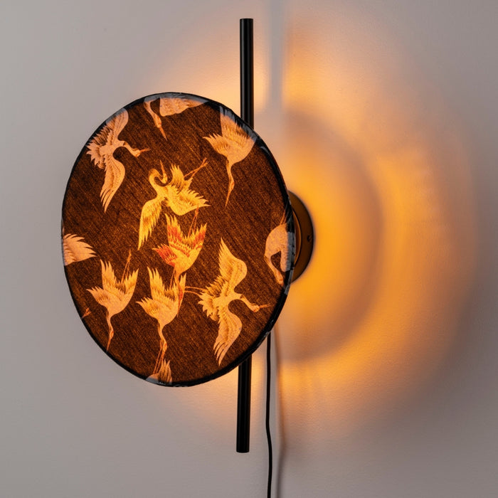 Puur Pamela wandlamp - zwart