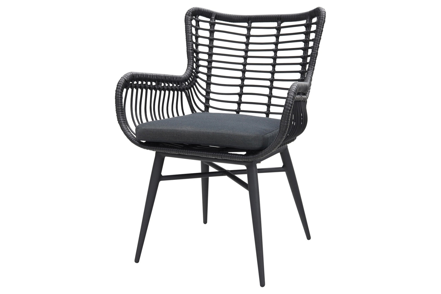 VDG Jasmine dining tuinstoel - black