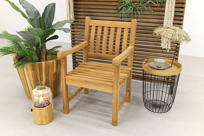VDG LF Patrick teak houten tuinstoel