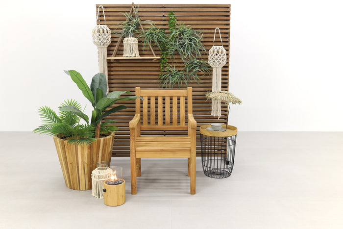 VDG LF Patrick teak houten tuinstoel