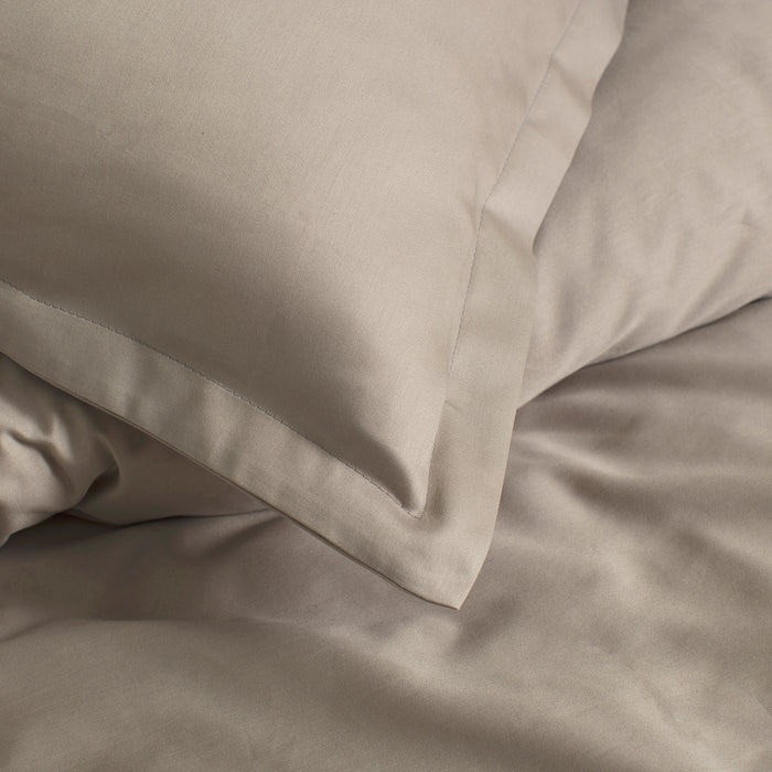 Cinderella dekbedovertrek Satijn - 260x200|220 cm - Taupe