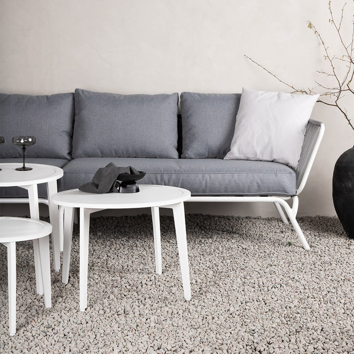 Nest outdoor Hanne 4 Delige Tuin Loungeset Grijs