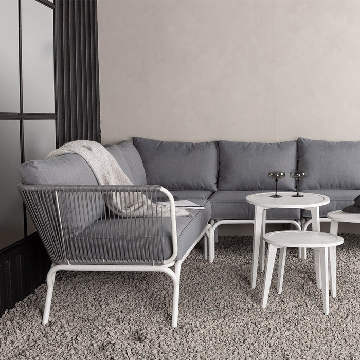 Nest outdoor Hanne 4 Delige Tuin Loungeset Grijs