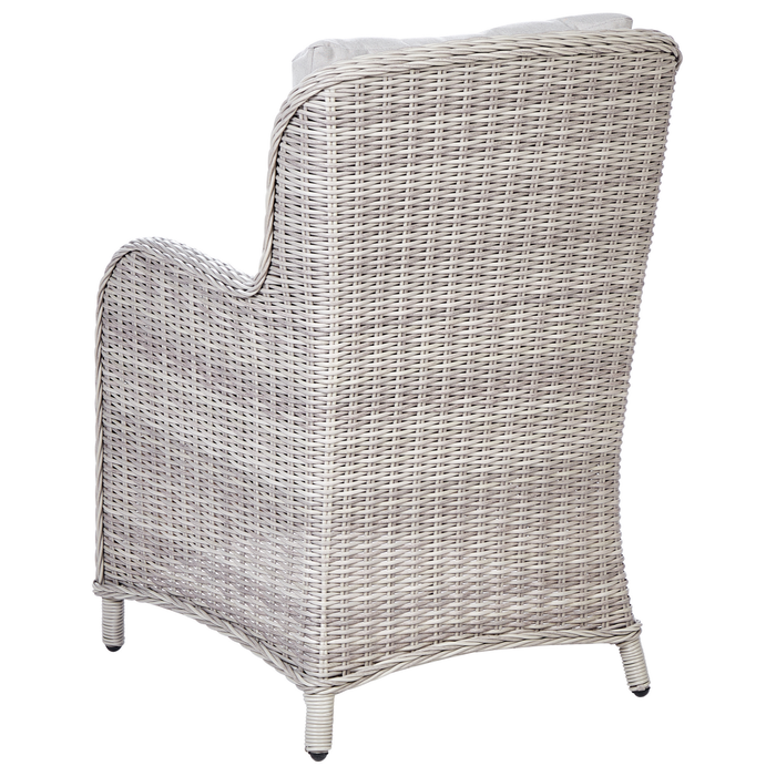 Beliani - CASCAIS - Tuinstoel set van 2 - Beige - PE rotan