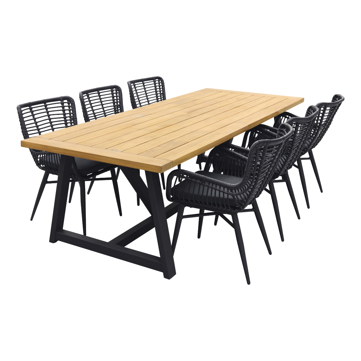 Vdgarde Jasmine black |Noah tuinset - 7-delig