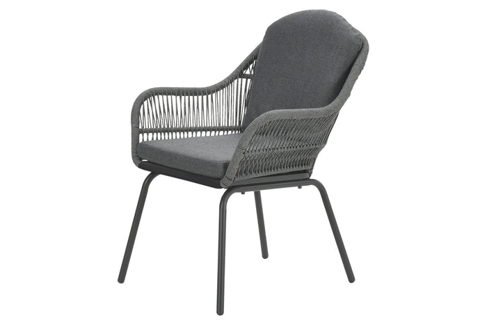 Garden Impressions Triton dining stoel - Rope|Grey