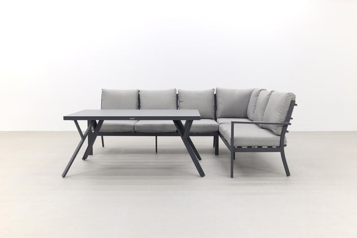 Garden Impressions Sergio lounge dining set 3-delig - Rechts