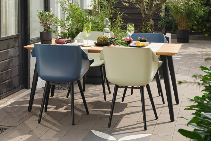 Hartman Sophie Element Tuinstoel - Set van 4 - Steel Blue