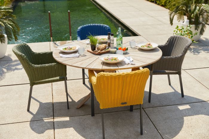 Hartman Cairo tuinstoel xerix - green - inclusief kussen