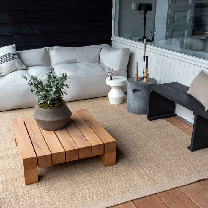 Interieur05 Buitenkleed Naturel Plain 200x290cm