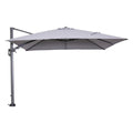 Garden Impressions Hawaii zweefparasol 300x300 c. black - licht grijs