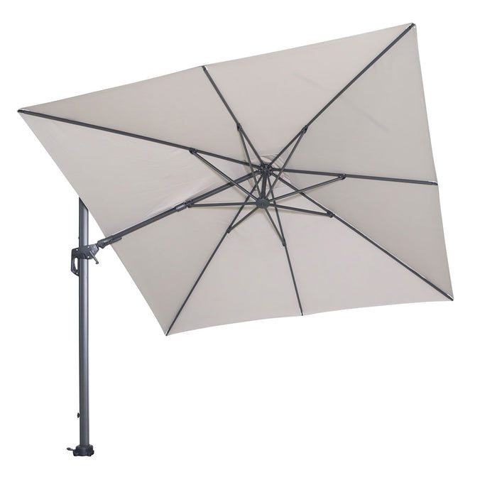 Garden Impressions Hawaii zweefparasol 300x300 c. black - zand