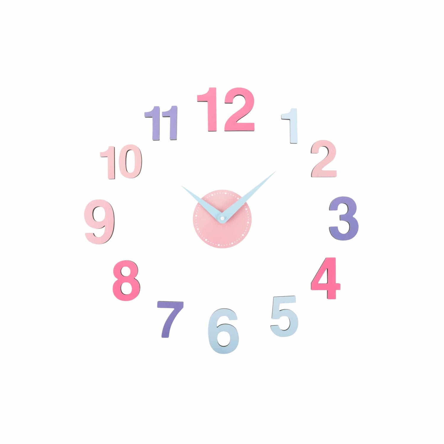 Karlsson Wandklok Diy Chica - Multicolor - Ø60cm