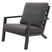 VDG Atlanta loungestoel - Antraciet