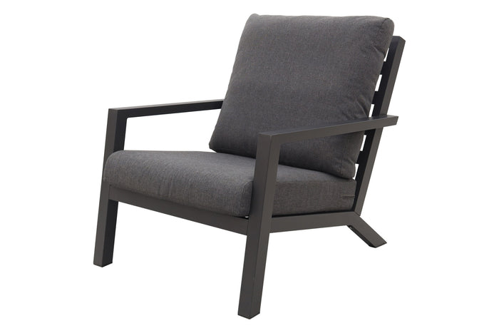 VDG Atlanta loungestoel - Antraciet