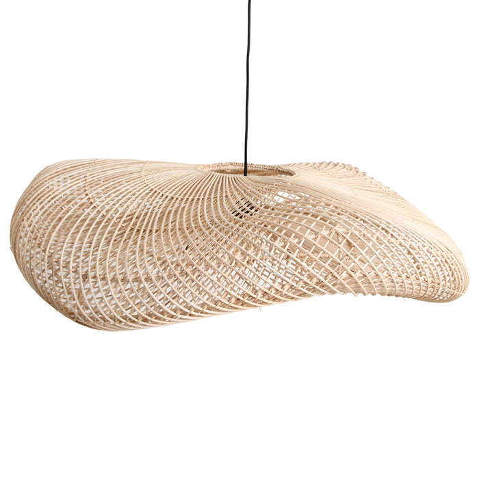 Raw Materials Wave lamp natural XXL