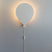 Houten wandlamp kinderkamer | Ballon - wit