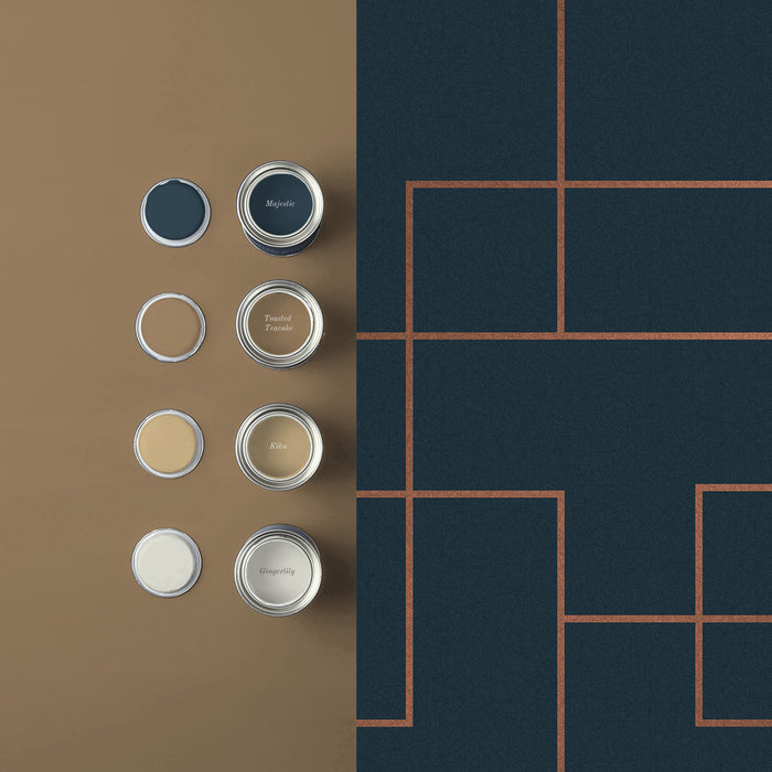 Graham & Brown Vliesbehang - Primo Navy - 10mx52cm