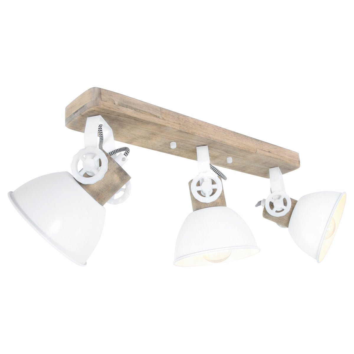 Mexlite Plafondlamp Gearwood 2133W Wit