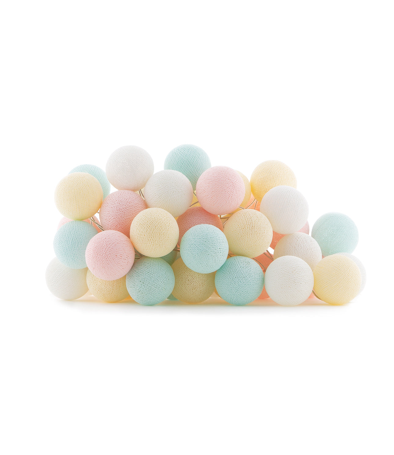Cotton Ball Lights Regular lichtslinger pastel - Pastel 35